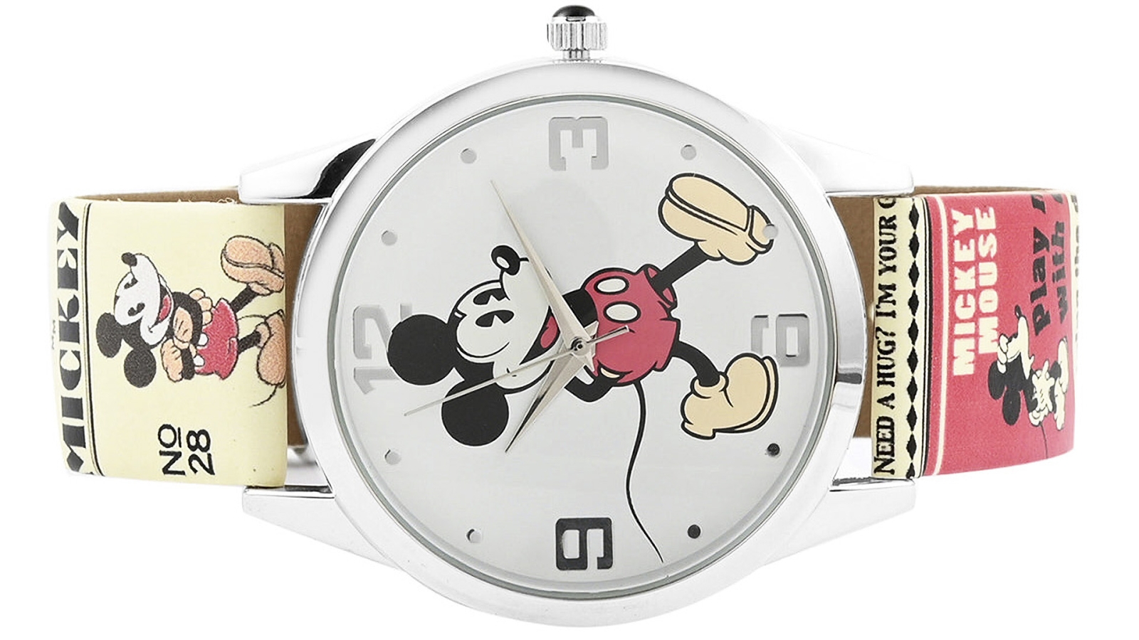 Big face mickey mouse watch hotsell