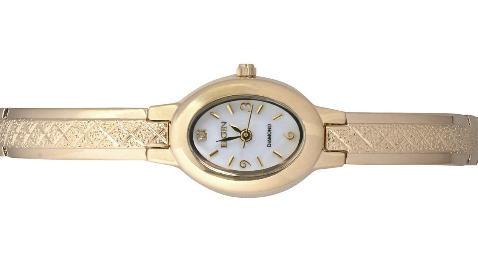 【24SS】Traditional Weatherwear ELGIN 美品 Elgin Rectangular Face Dressy Design Stainless Steel Quartz