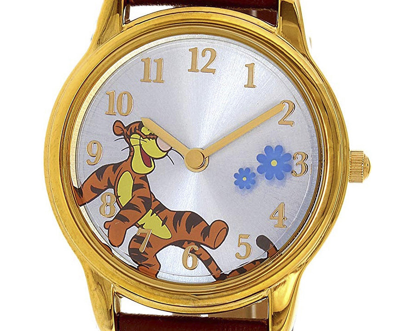 Disney Gold Winnie the Pooh Crystal Accent Watch with Yellow  display picture 3