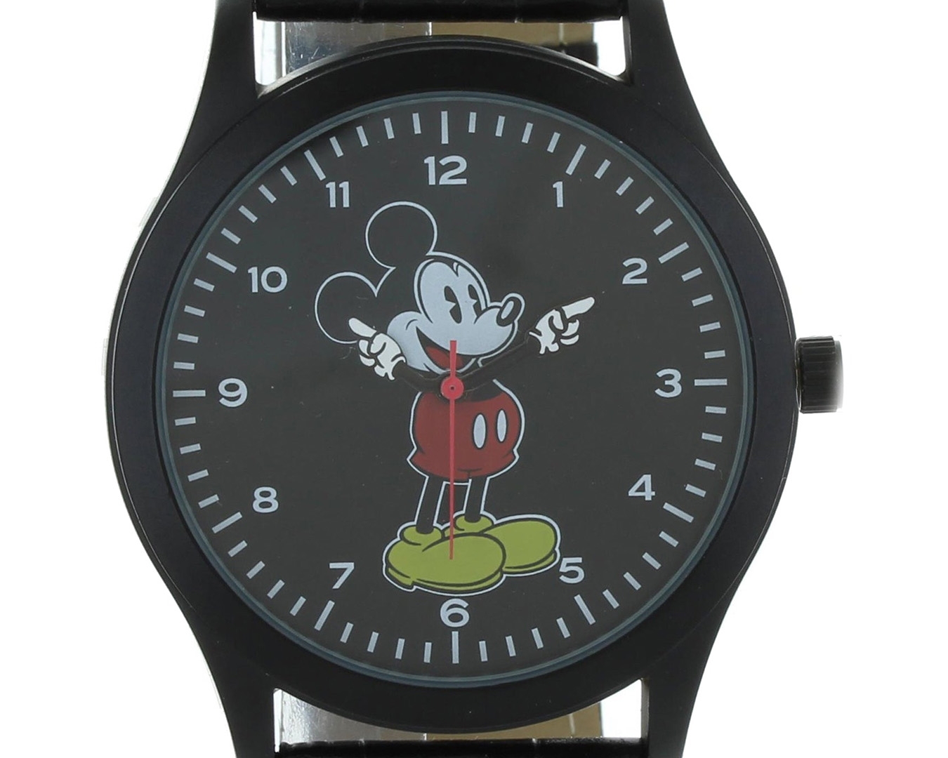 Unisex Disney Mickey Mouse Classic Watch in All Black Design - MK5477