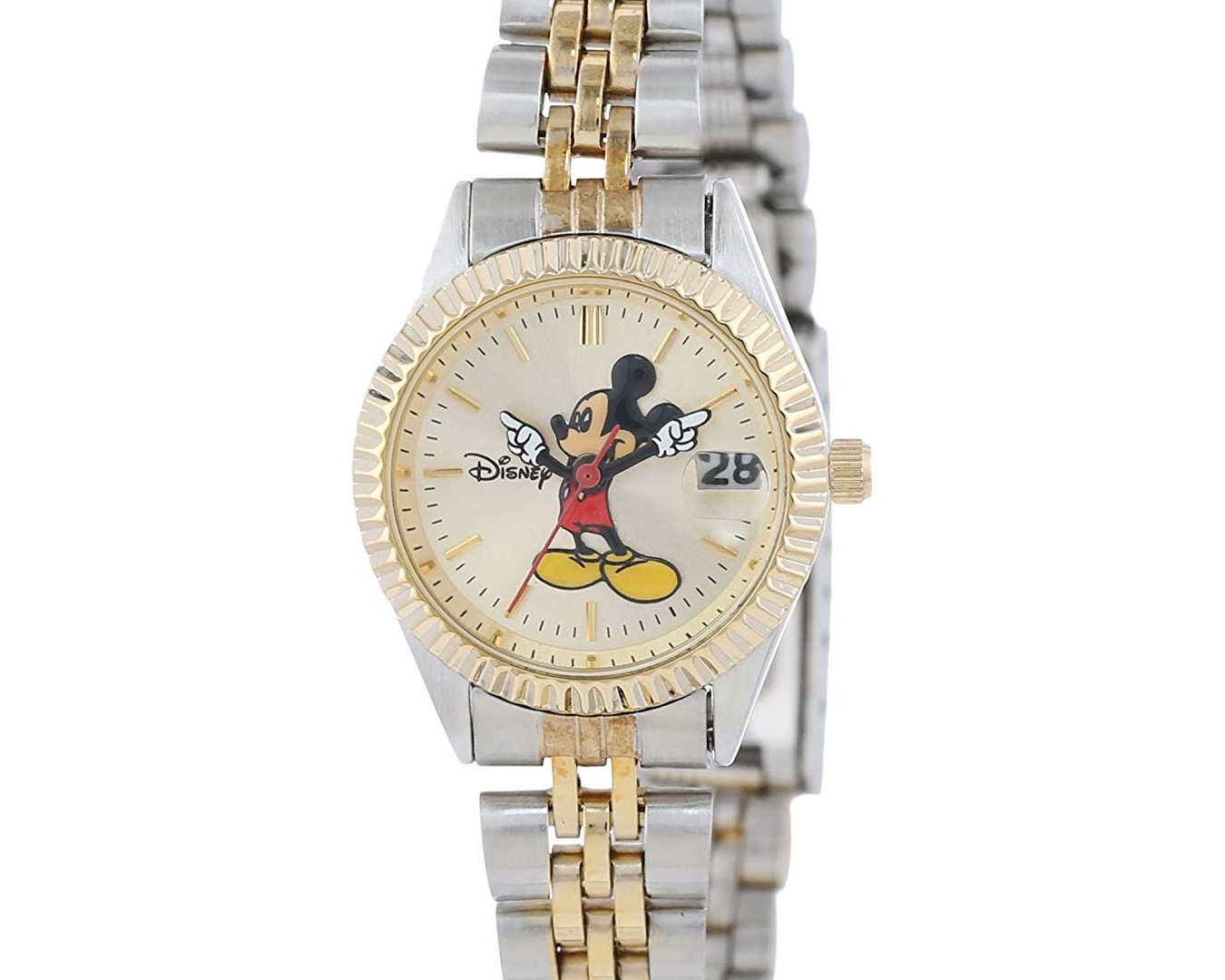 Mickey mouse watch with moving hands hotsell