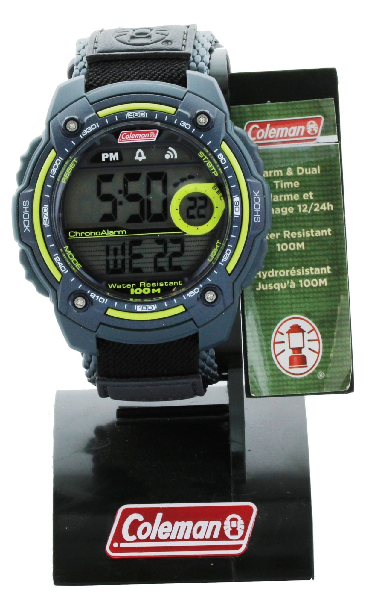 Model: Coleman Men's Digital Dual Time Sport Watch