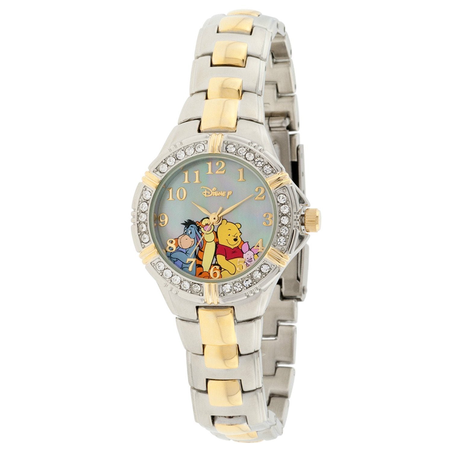 Model: Disney Winnie the Pooh and Friends Two-Tone Bracelet Watch