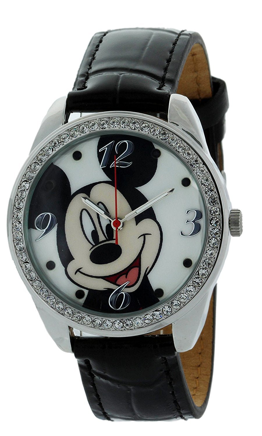 Model: JUMBO Disney Mickey Mouse Watch with Stone Bezel