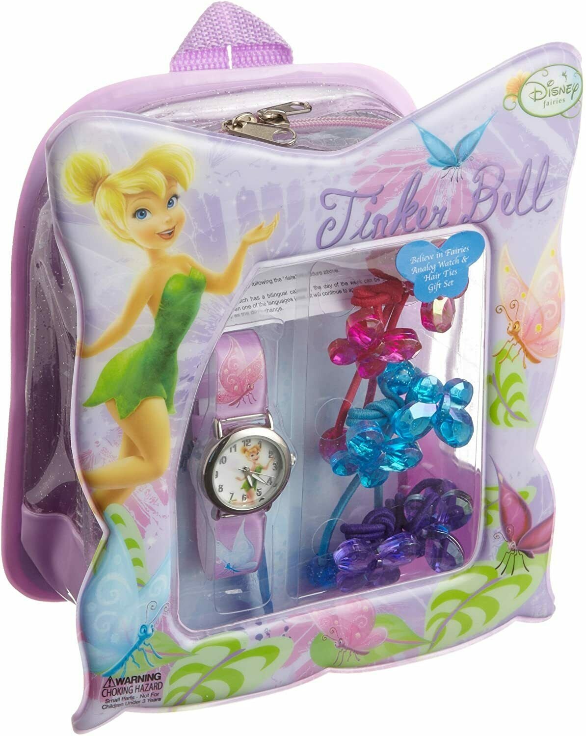 Model: Kids Disney Fairies Gift Back Pack Set Watch FAR028B