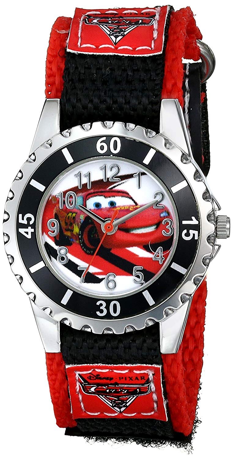Model: Kids Disney Pixar Cars Watch with Black and Red Band CRS409