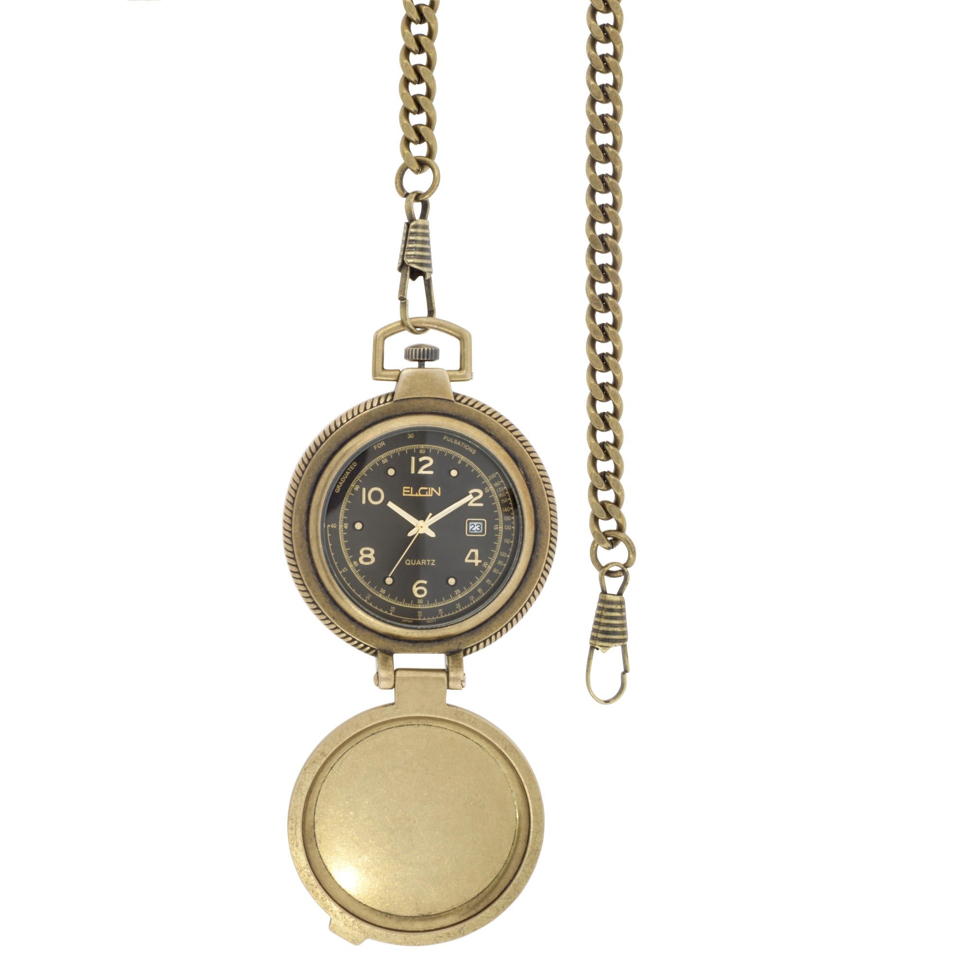 Model: Elgin Men's Vintage Antique Style Pocket Watch