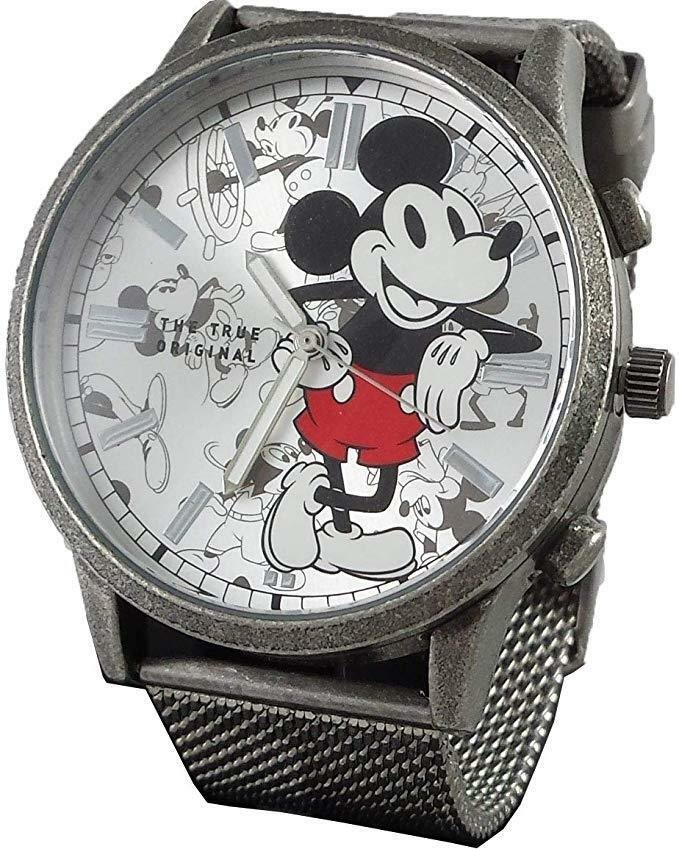 Model: Men's Vintage Style Disney Mickey Mouse Metal Watch