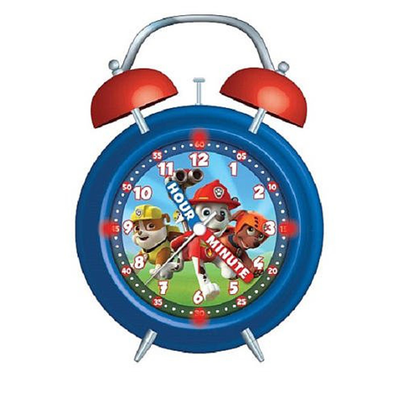 Model: Paw Patrol Light Up Twin Bell Teacher Alarm Clock