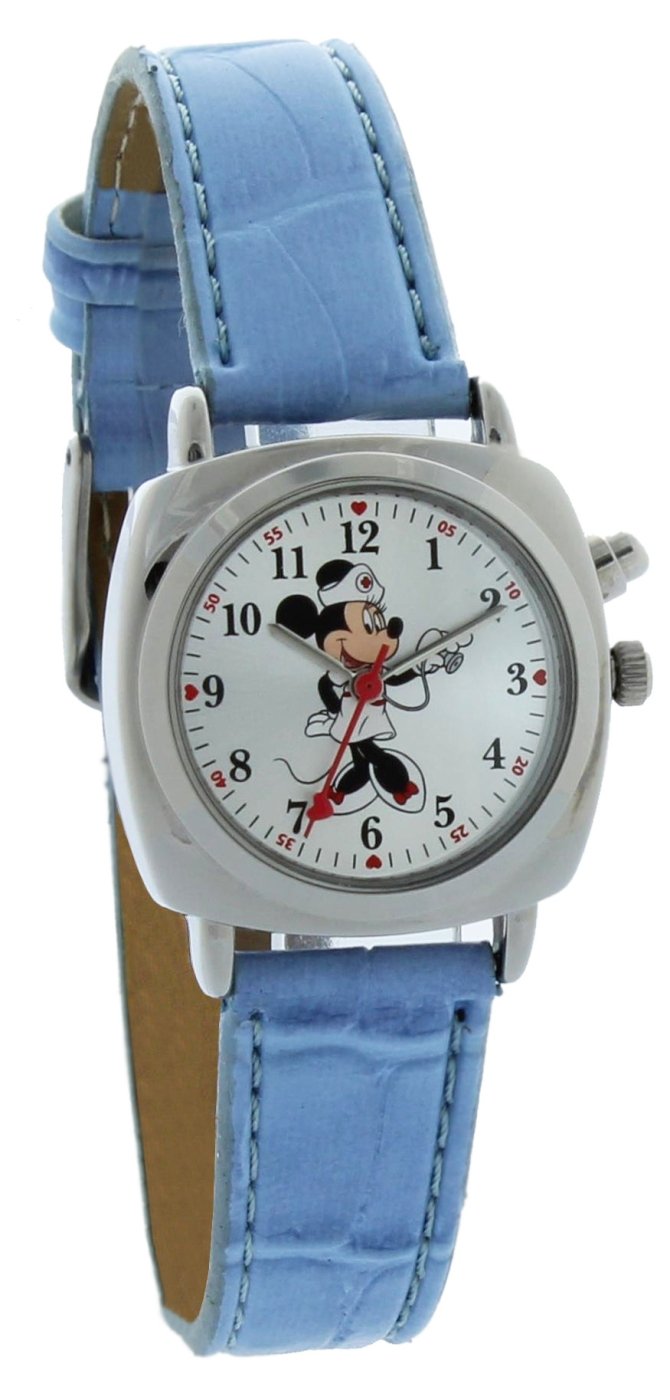 Model: Women's Disney Out of Production Minnie Mouse Nurse Musical Watch